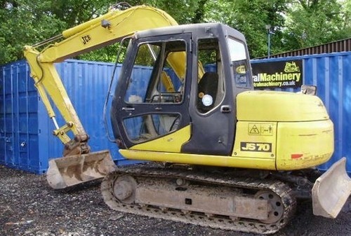 Product picture JCB JS70 Tracked Excavator Service Repair Workshop Manual DOWNLOAD 