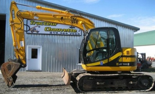 Product picture JCB JZ140 Tier3 Tracked Excavator Service Repair Workshop Manual DOWNLOAD 