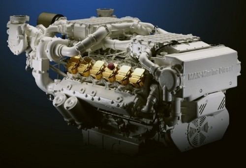 Product picture MAN Marine Diesel Engine D2842 LE409, D2842 LE418 Series Service Repair Workshop Manual DOWNLOAD