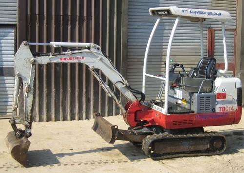 Product picture Takeuchi TB014 TB016 Mini Excavator Operator Manual DOWNLOAD