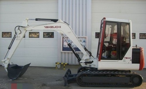 Product picture Takeuchi TB045 Compact Excavator Parts Manual DOWNLOAD (SN: 1455001-1456876)