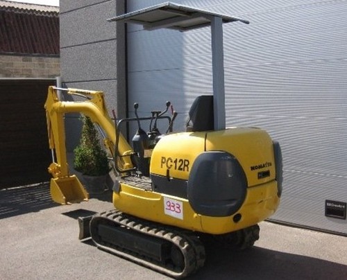 Product picture Komatsu PC12R-8 PC15R-8 Hydraulic Excavator Service Repair Workshop Manual DOWNLOAD
