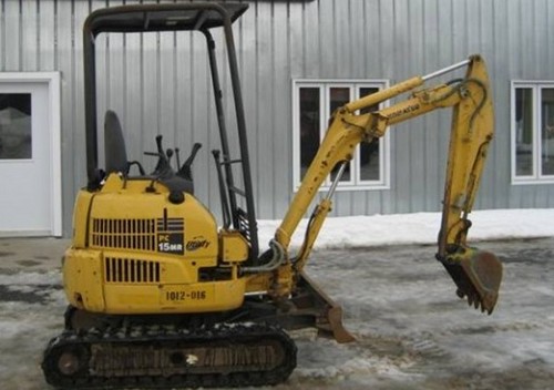 Product picture Komatsu PC15MRX-1 Hydraulic Excavator Service Repair Workshop Manual DOWNLOAD