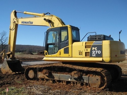 Product picture Komatsu PC270LC-6 Hydraulic Excavator Operation & Maintenance Manual DOWNLOAD (SN: A83001 and up)