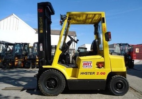 Product picture Hyster E001 (H1.50-1.75XM, H2.00XMS) Forklift Parts Manual DOWNLOAD