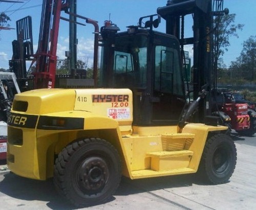 Product picture Hyster H007 (H8.00XM, H9.00XM, H10.00XM, H12.00XM Europe) Forklift Service Repair Workshop Manual DOWNLOAD