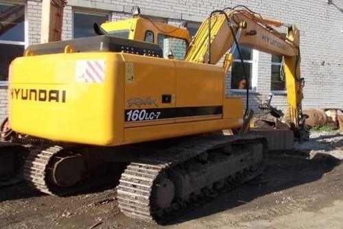 Product picture Hyundai R160LC-7 Crawler Excavator Service Repair Workshop Manual DOWNLOAD