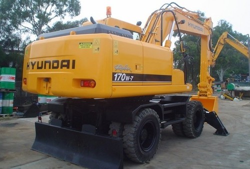 Product picture Hyundai R170W-7 Wheel Excavator Service Repair Workshop Manual DOWNLOAD